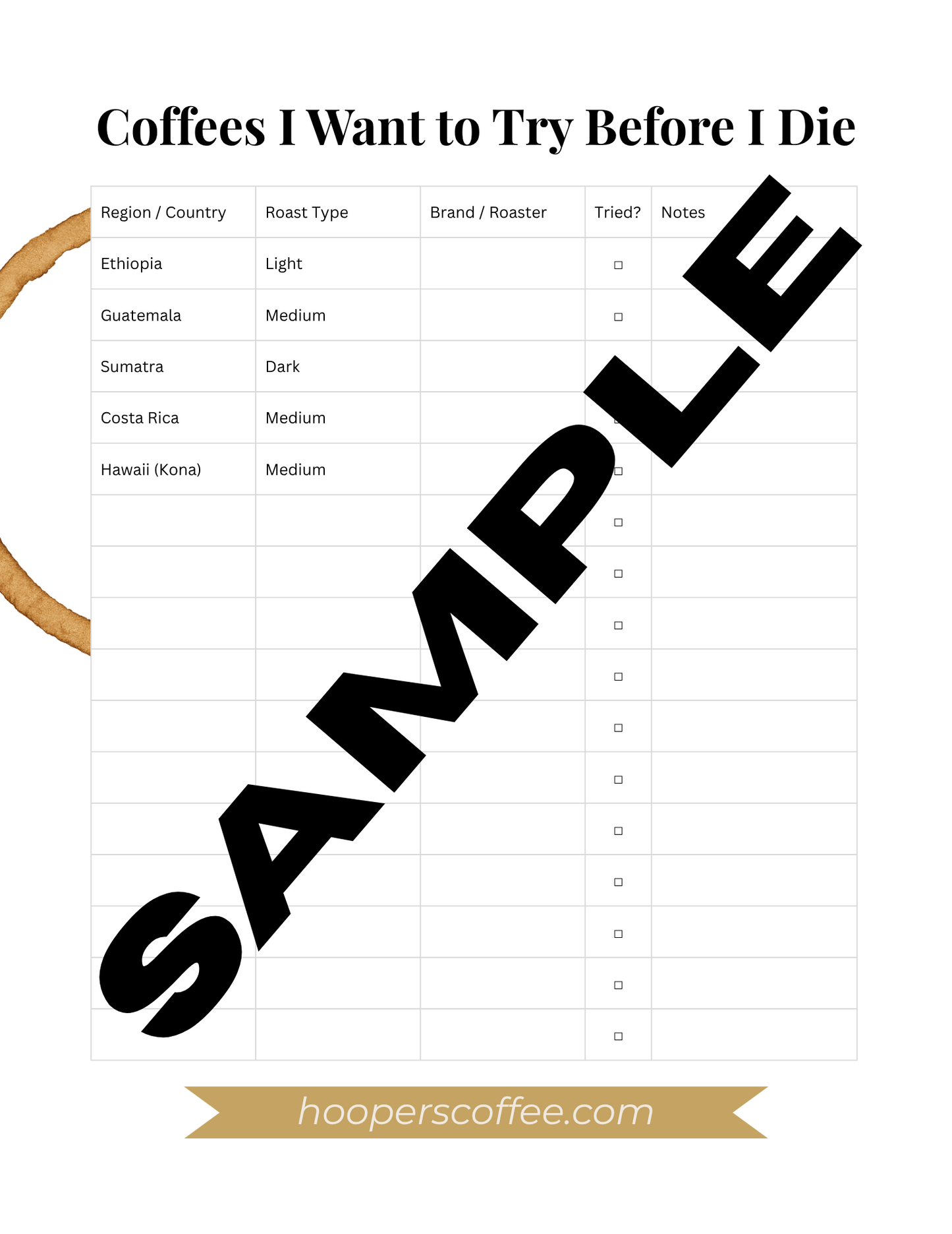 Brew Master Journal (PDF DOWNLOAD)