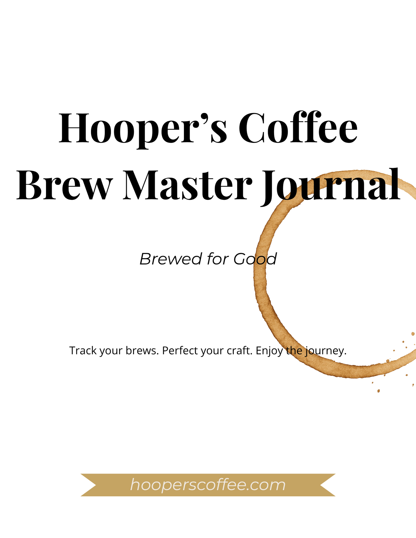 Brew Master Journal (PDF DOWNLOAD)